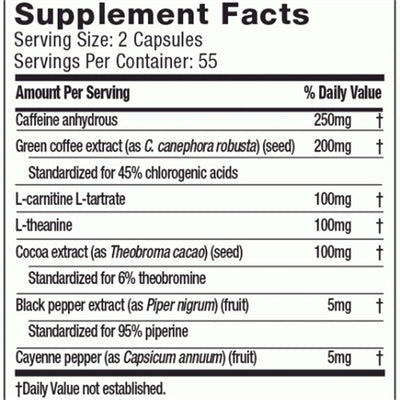 HYDROXYCUT HARDCORE ELITE 110 CAPS