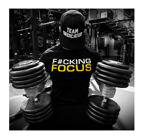 DEDICATED T-SHIRT "F#CKING FOCUS"