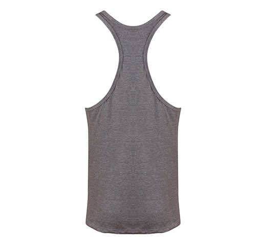 GOLD'S GYM STRINGER JOE PREMIUM GREY MARL