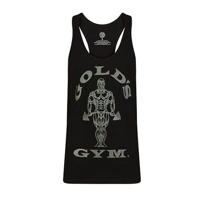 GOLD'S GYM STRINGER JOE TONAL BLACK