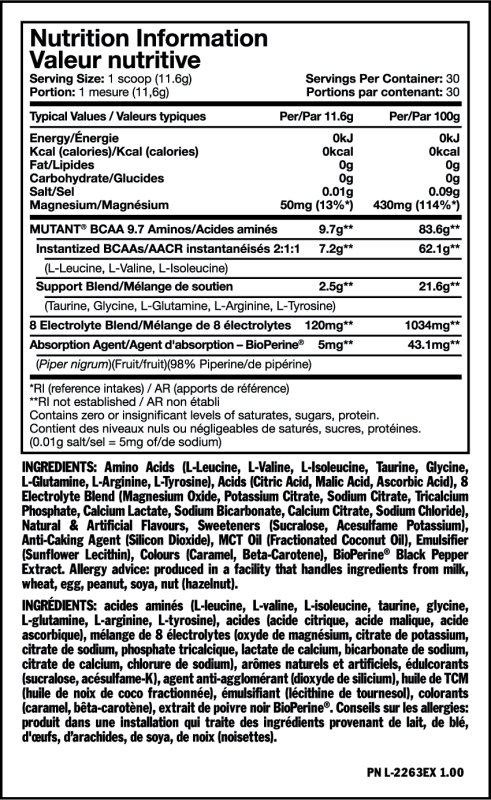 MUTANT BCAA 9.7