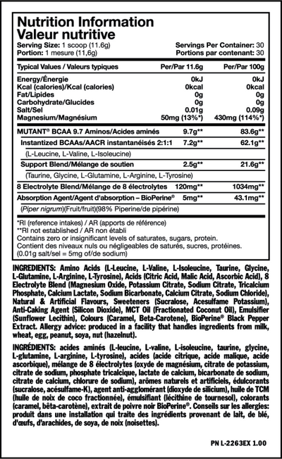 MUTANT BCAA 9.7