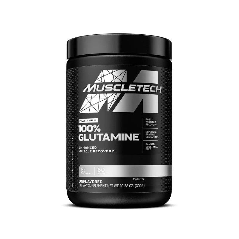 Muscletech - Platinum 100% Glutamine - Kort datum 02/25