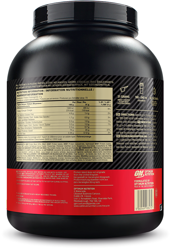 OPTIMUM WHEY GOLD 2,27 KG