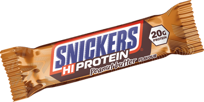 Snickers HiProtein Bar - 12 x 57 g - Peanut Butter