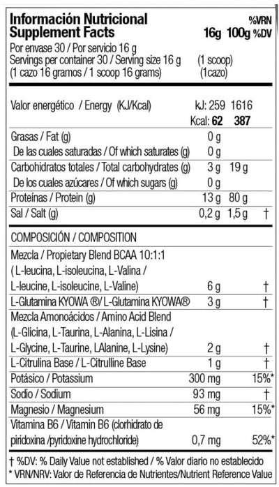 Zoomad Caretaker BCAA - 480g